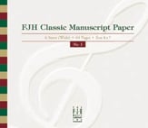 FJH CLASSIC MANUSCRIPT PAPER #1